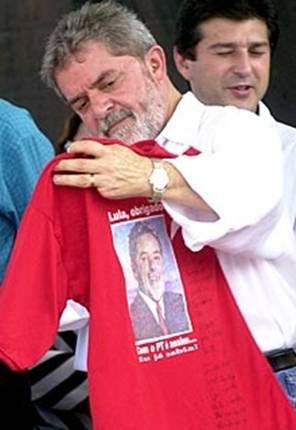 Lula presenteado